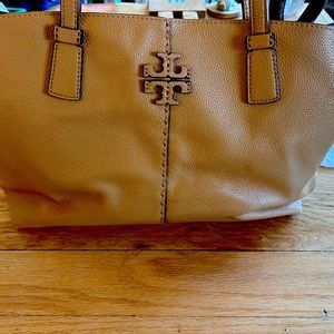 Tory Burch McGraw Tote in Tiramisu (Gently Used)